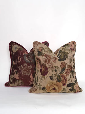 Reversible Tapestry Pillow