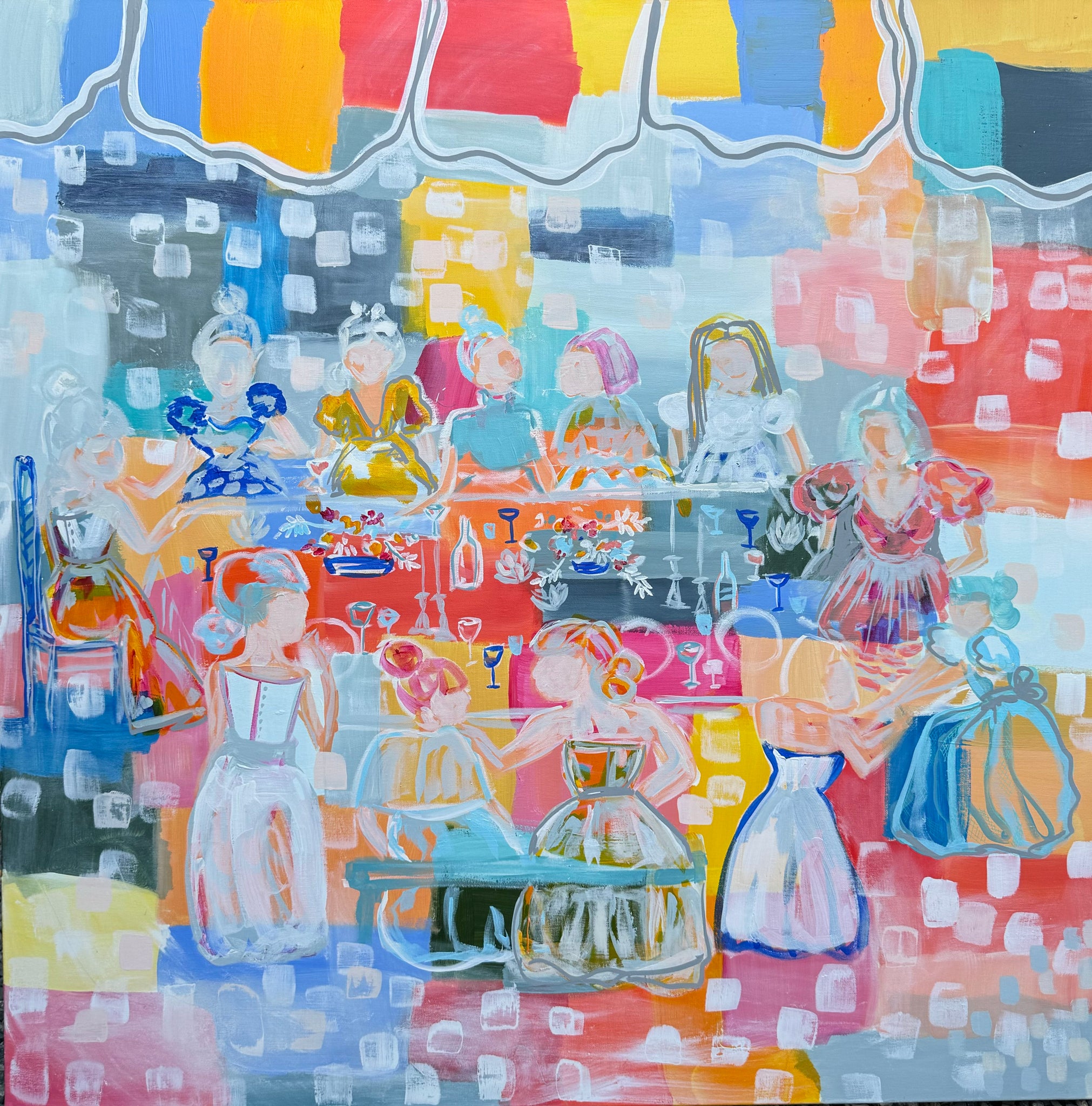 The Dinner Party 36x36