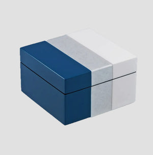 Striped Lacquered Boxes